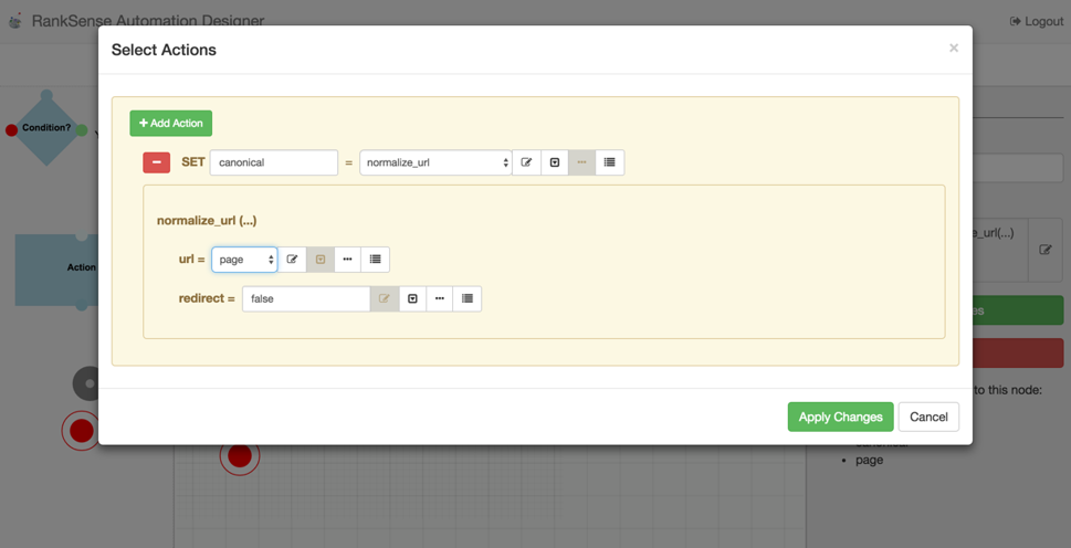 RankSense Automation Designer