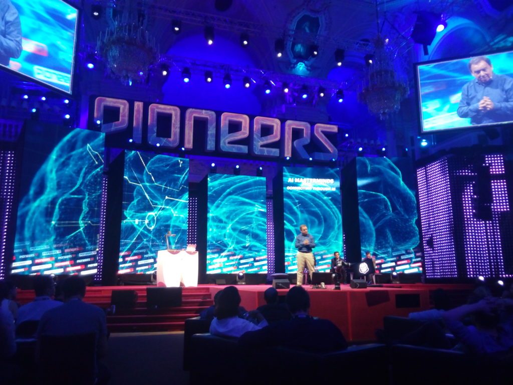 Main stage at Pioneers 2017 in Vienna